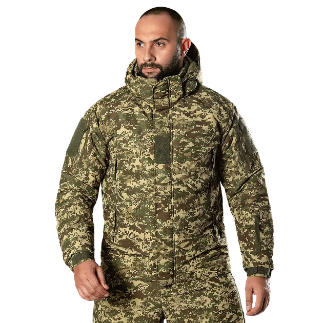 Куртка тактична чоловіча зимова Camotec Defender 7 level Камуфляж 2XL KL1166 - зображення 1