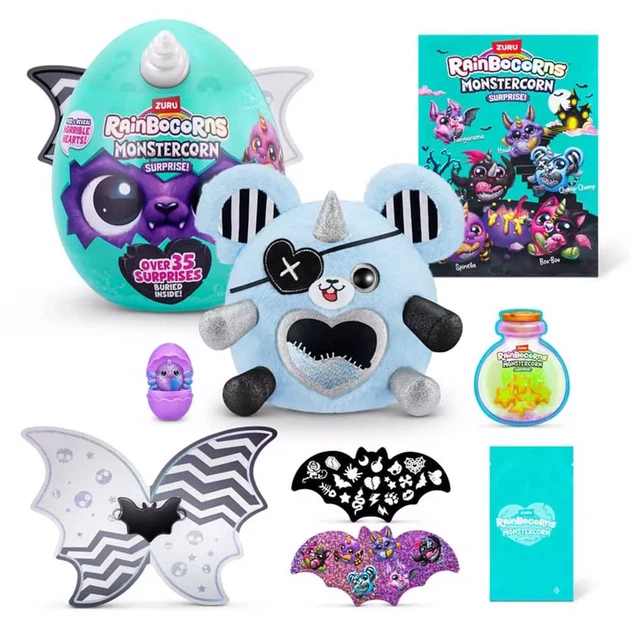 М'яка іграшка Rainbocorns Monstercorn Surprise Монстрик (9297E) - зображення 10