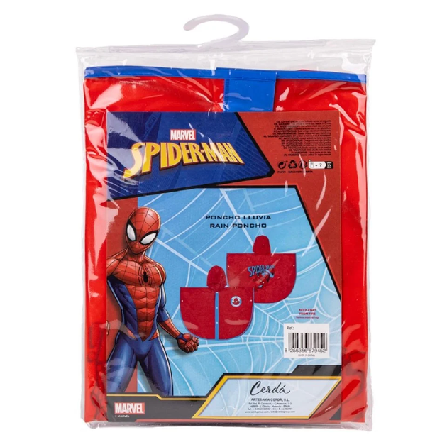 Płaszcz przeciwdeszczowy-poncho Cerda Kids Spiderman (8445484313581) - obraz 5