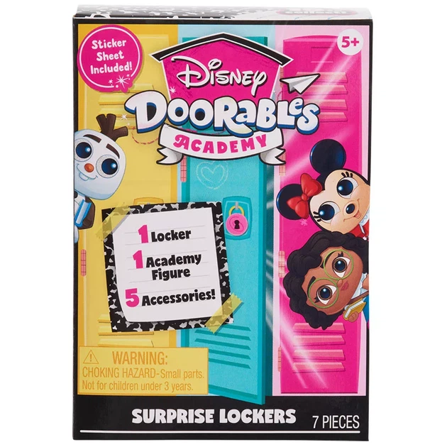 Фигурка-сюрприз Disney Doorables Academy Шкафчик с сюрпризом (44722K) - Фото 6 Фигурка-сюрприз Disney Doorables Academy Шкафчик с сюрпризом (44722K) - изображение 6