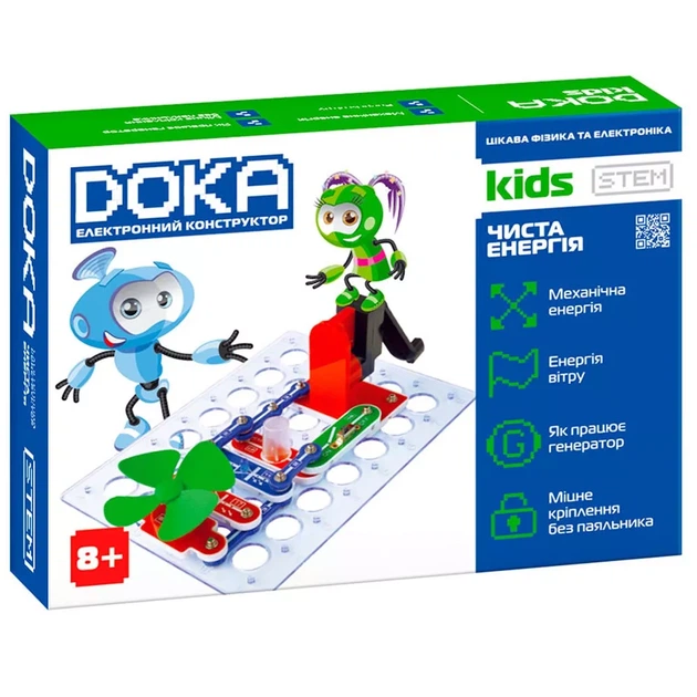 Конструктор электронный Doka Чистая энергия (D70704) - Фото 10 Конструктор электронный Doka Чистая энергия (D70704) - изображение 10