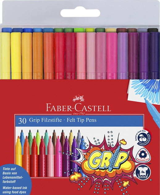 Flamastry Faber-Castell 30 szt (4005401553359) - obraz 1