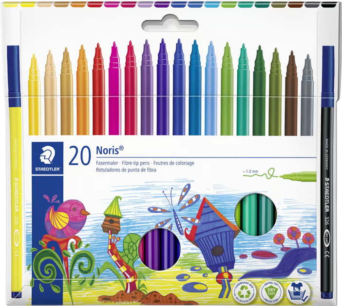 Flamastry Staedtler 20 szt (4007817088234) - obraz 1