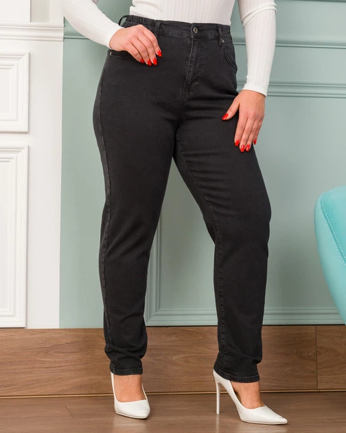 Джинси CJeans 6072-5, 56, графітовий - зображення 2