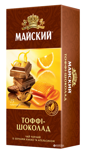 Чай Greenfield Chocolate toffee черный шоколадный 25 пакетиков