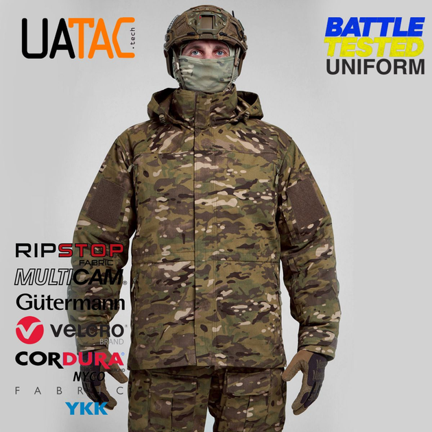 Тактична куртка Gen 5.2 Multicam OAK (Дуб) UATAC Куртка пара з флісом 3XL - зображення 2