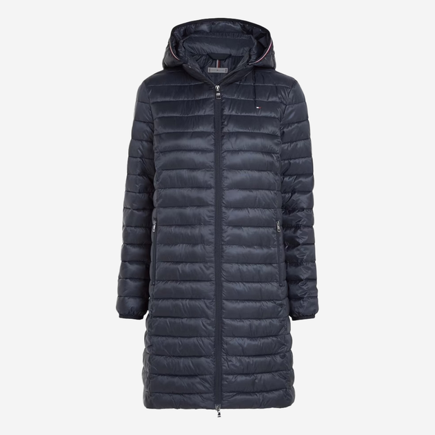 Пуховик жіночий Tommy Hilfiger WW0WW39580-DW5-DW5 L Блакитний (8720644307809) - зображення 7