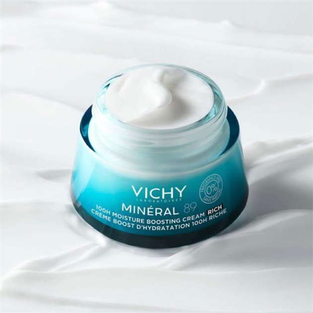 Крем для обличчя Vichy Mineral 89 rich зволожувальний 100H 50 мл (3337875895637) - зображення 2