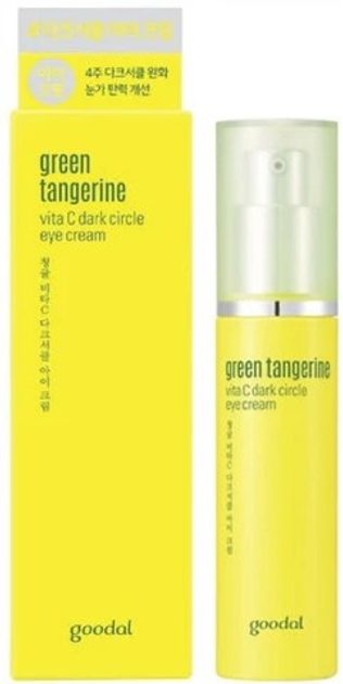 Крем для шкіри навколо очей Goodal Green Tangerine Vita C Dark Spot Care освітлювальний 30 мл (8809862282850) - зображення 2