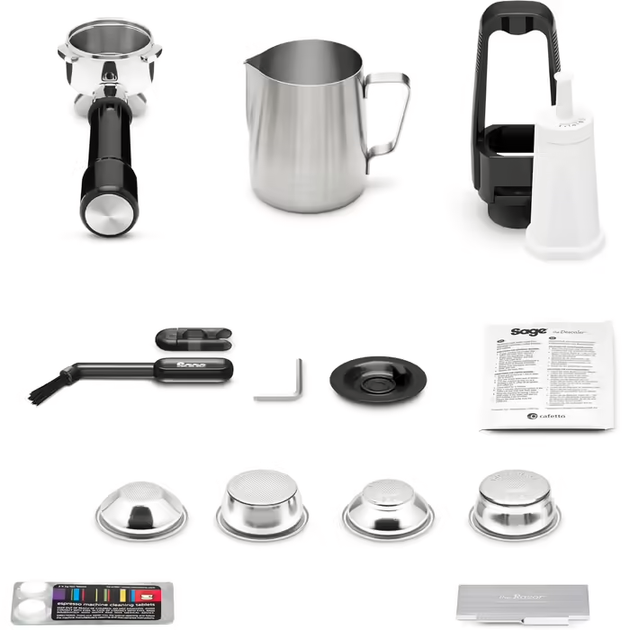 Кофеварка рожковая Sage the Barista Express Impress SES876BST4EEU1 - изображение 9
