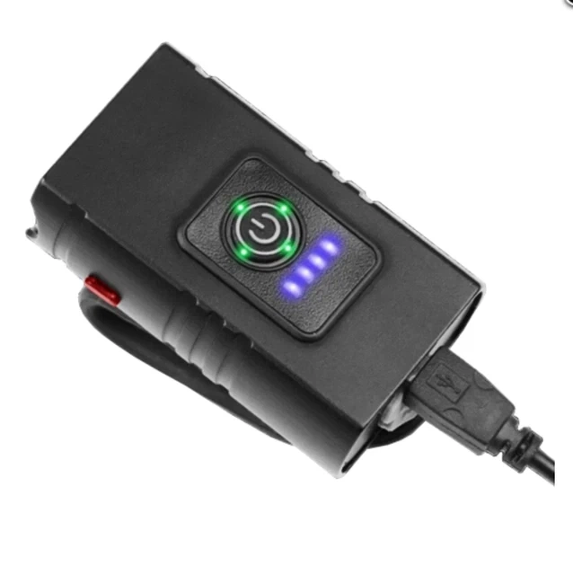 Велофонарь BK02 на аккумуляторах защита от влаги IPX4 - Фото 5 Велофонарь BK02 на аккумуляторах защита от влаги IPX4 - изображение 5