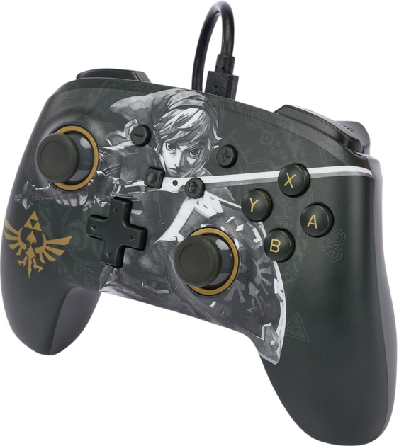 Контролер PowerA Nintendo Switch Enhanced Wired Controller Battle-Ready Link (0617885039218) - зображення 3
