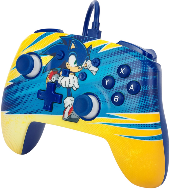 Kontroler PowerA Nintendo Switch Enhanced Wired Controller Sonic Boost (0617885062216) - obraz 3