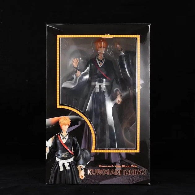 Фігурка Бліч Ічіго Куросакі Bleach Kurosaki Ichigo зі змінною головою 33 см CH B KI 33 - Фото 8 Фігурка Бліч Ічіго Куросакі Bleach Kurosaki Ichigo зі змінною головою 33 см CH B KI 33 - зображення 8