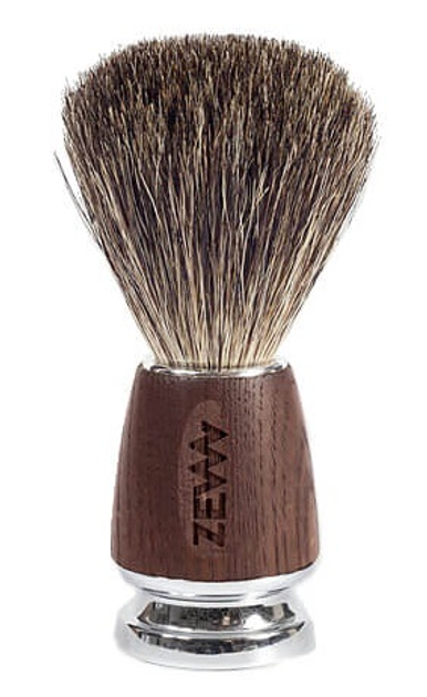 Zestaw do golenia Zew For Men Wet Maszynka do golenia + Pędzel do golenia + Miseczka + Mydło do golenia 85 ml (5906874538258) - obraz 4