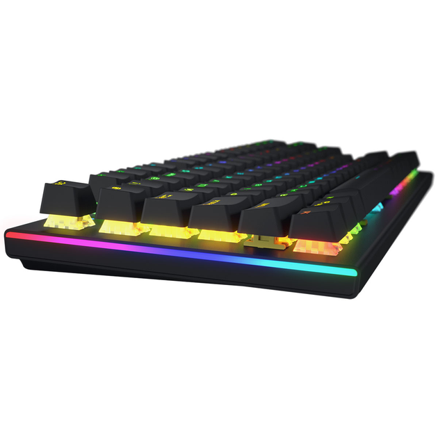 Клавіатура HATOR Gravity X TKL orange (HTK550UA) black - изображение 3
