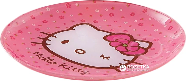 Тарелка десертная Luminarc Hello Kitty Sweet Pink круглая 20 см