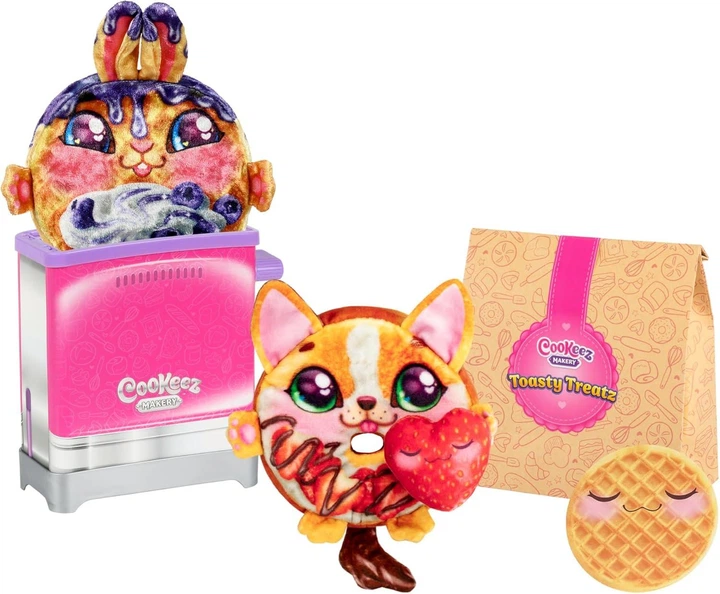 Игровой набор сюрприз Moose Cookeez Makery Treatz Toaster Twin