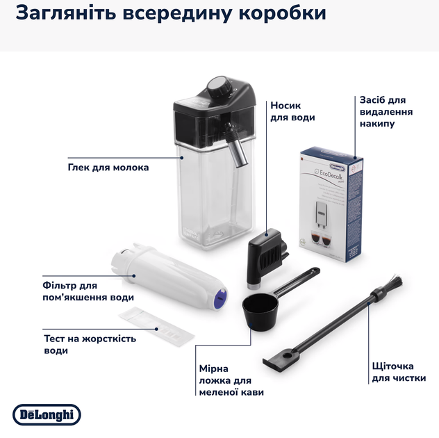 Кофемашина DELONGHI Dinamica ECAM359.55.B - изображение 12