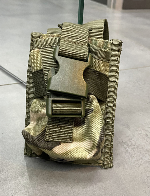 Подсумок под рацию на молли, Мультикам, Cordura 1000D, WINTAC, тактический чехол для рации на молли - изображение 2