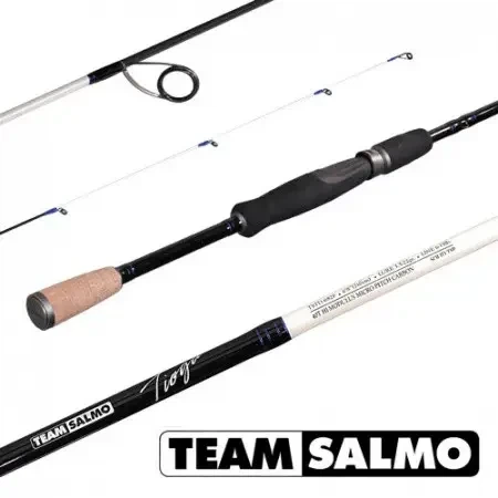 Вудилище спінінгове Team Salmo TIOGA 0,5-5/2.37(7'9") (51607) TSTI6-792F - Фото 1 Вудилище спінінгове Team Salmo TIOGA 0,5-5/2.37(7'9") (51607) TSTI6-792F - изображение 1
