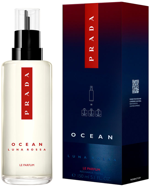 Wkład wymienny Perfumy męskie Prada Luna Rossa Ocean 150 ml (3614274139402) - obraz 3