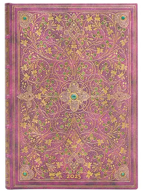 Kalendarz Paperblanks 2025 Diamond Jubilee Midi dzienny (9781408757666) - obraz 1