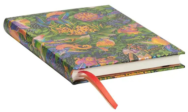 Kalendarz Paperblanks 2025 Jungle Song Midi tygodniowy vertical (9781408757833) - obraz 2