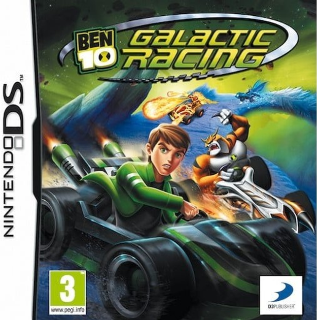 Гра Nintendo DS Ben 10: Galactic Racing (картридж) (3391891957021) - зображення 1