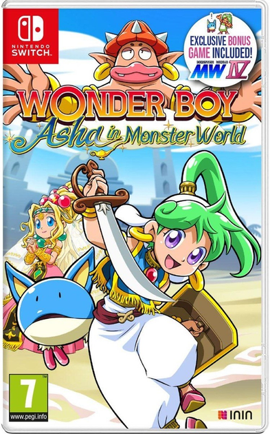 Гра Nintendo Switch Wonder Boy: Asha in Monsterland Limited Edition (Картридж) (4260650741838) - зображення 2