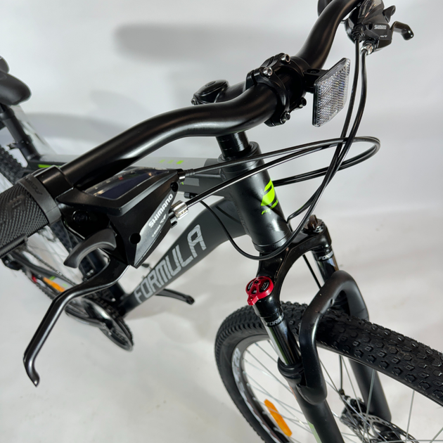 Велосипед AL 29" Formula MOTION DD FR рама-19" черно-зеленый (матовый) 2024 - Фото 5 Велосипед AL 29" Formula MOTION DD FR рама-19" черно-зеленый (матовый) 2024 - изображение 5