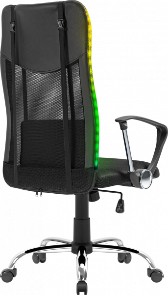 Кресло Defender Totem Black (64335) - Фото 6 Кресло Defender Totem Black (64335) - изображение 6