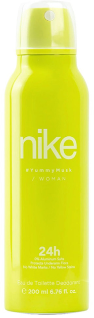 Dezodorant Nike Yummy Musk Woman w sprayu 200 ml (8414135037916) - obraz 1