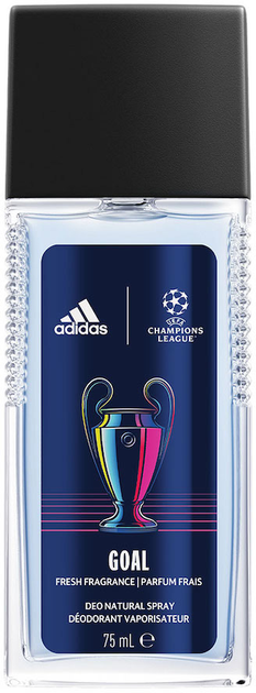 Dezodorant Adidas Uefa Champions League Goal w sprayu 75 ml (3616305268129) - obraz 1