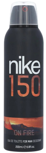 Dezodorant Nike 150 On Fire w sprayu 200 ml (8414135623256) - obraz 1