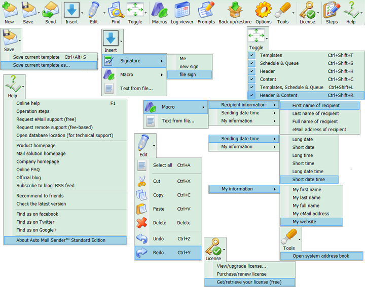 Trisunsoft Auto Mail Sender Standard Edition, 1 місяць, ліцензія для бізнесу - изображение 3
