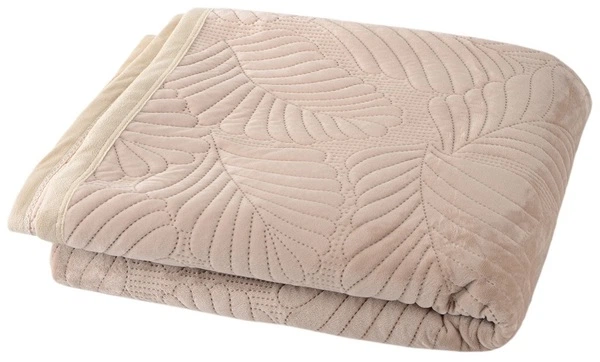 Покрывало Soho Velvet Cream Евро 200х220 см Стеганое (A120075) - изображение 2