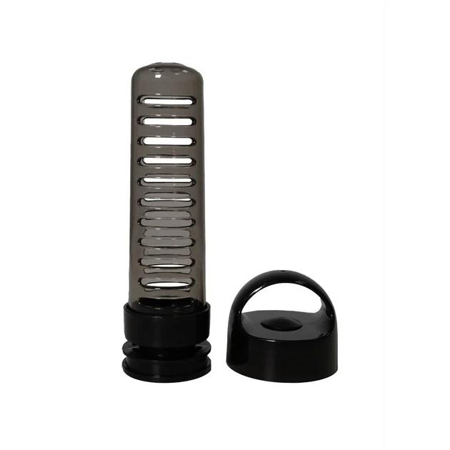 Шейкер GymBeam Infuser Sports Bottle 700 мілілітрів чорний - зображення 2