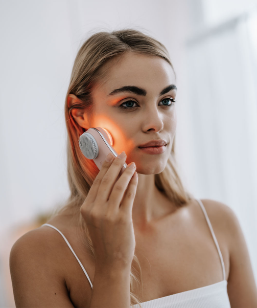 Szczoteczka soniczna do twarzy Beautifly Fresh Duo Care Blush (5903003701187) - obraz 9