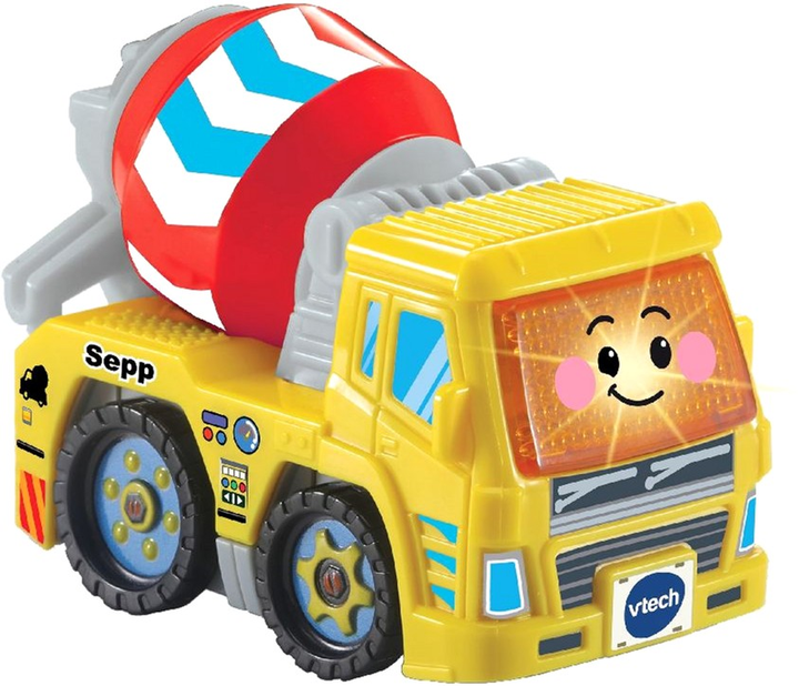 Betoniarka VTech Toet Toet Sepp Żółta (3417765697234) - obraz 1