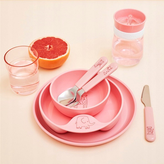 Набір столових приборів для дітей Mepal Little Dutch Flowers and Butterflies Cutlery 3 шт. (8720294011286) - зображення 3