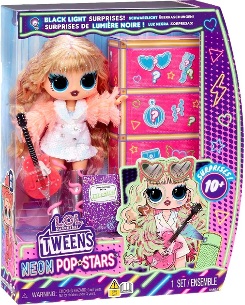Лялька MGA LOL Surprise Tweens Neon Pop Stars Thea Stars (0035051120650) - зображення 3