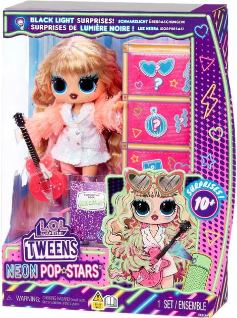 Лялька MGA LOL Surprise Tweens Neon Pop Stars Thea Stars (0035051120650) - зображення 4