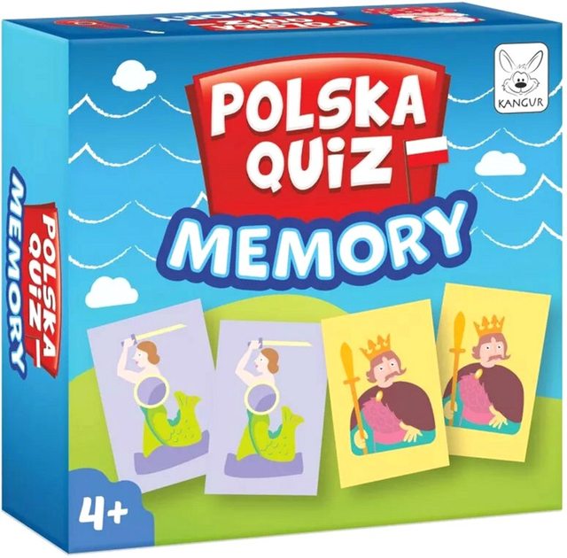 Настільна гра Kangur Польща Вікторина Пам’ять (5904988175888) - зображення 1