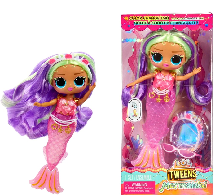 Lalka L.O.L. Surprise Tweens Mermaid Cleo Cove z akcesoriami (35051510437) - obraz 1