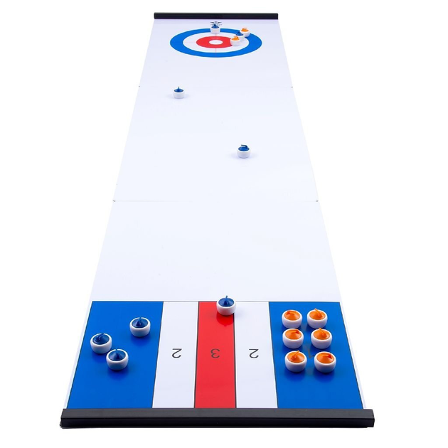 Gra planszowa Engelhart Curling and Shuffleboard 180 x 39 cm (8716096016215) - obraz 2