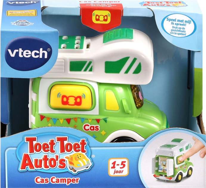 Zabawka interaktywna Vtech Toet Toet Autos Cas Camper (3417765485237) - obraz 1