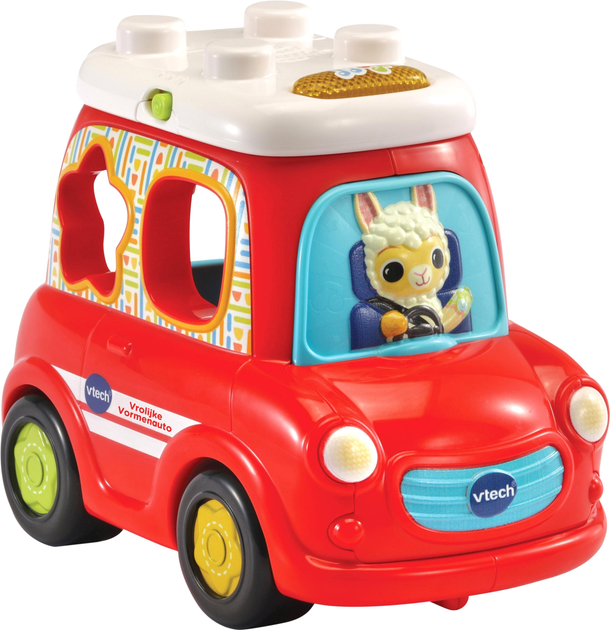 Zabawka interaktywna Vtech Baby Happy Shape Car (3417765374234) - obraz 1