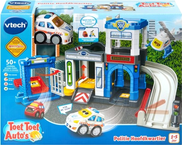 Ігровий набір VTech Toet Toet Поліцейський відділок (3417765699238) - зображення 1