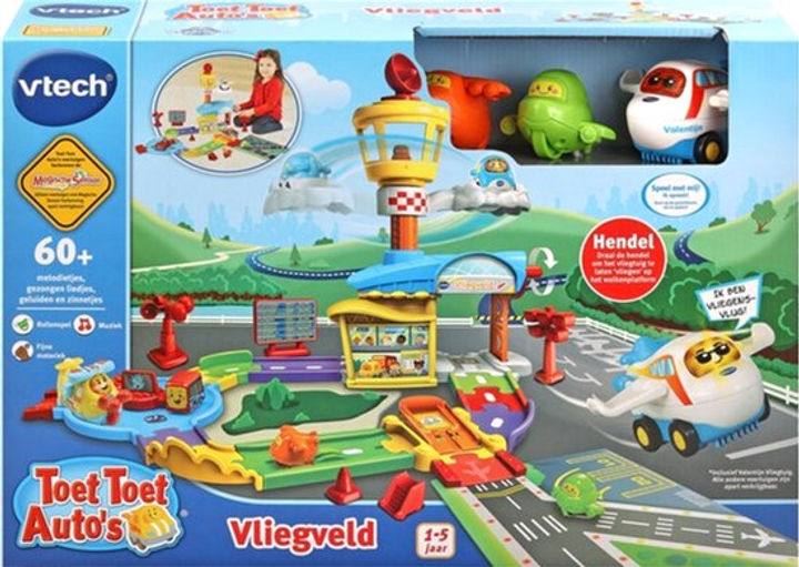 Ігровий набір VTech Toet Toet Car Аеропорт (3417765488238) - зображення 1